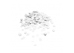 Stardust Confetti Silver Metallic